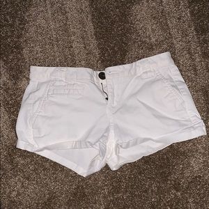 00 Express white shorts